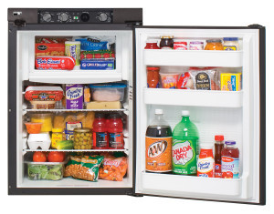 Does this fridge operate without a 12 volt connection?  Can it run solely on propane?