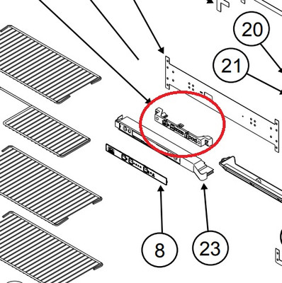 how do you remove the front display/circuit board from a 2118?