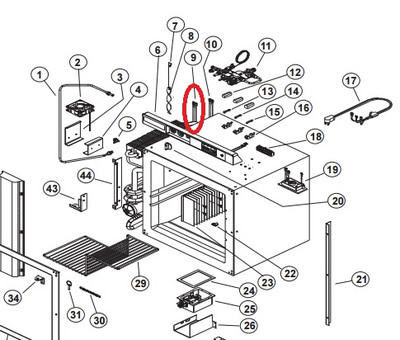 I am replacing the AC heating element on my Norcold refrigerator.