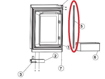 Will this upper door freezer fit my N821 model