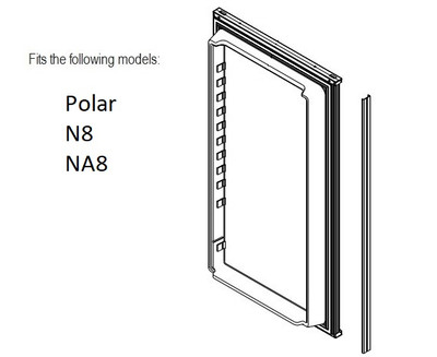 Is this the entire lower door? Can I switch the outer panel with the one on my current door?