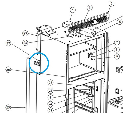 Any additional advantage for added evaporator cooling fans at top vent cover when installed fans are not activated/