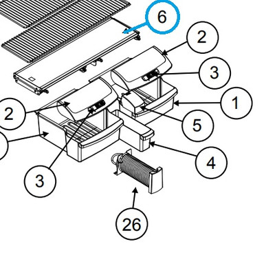 Model 2118: how to remove the glass from Norcold Crisper Cover Assembly 636775 (Fits The 2118 Models)